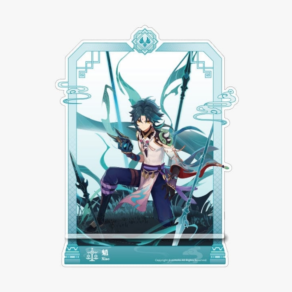 New Genshin Impact© Wish Banner Acrylic Phone Stand - Xiao